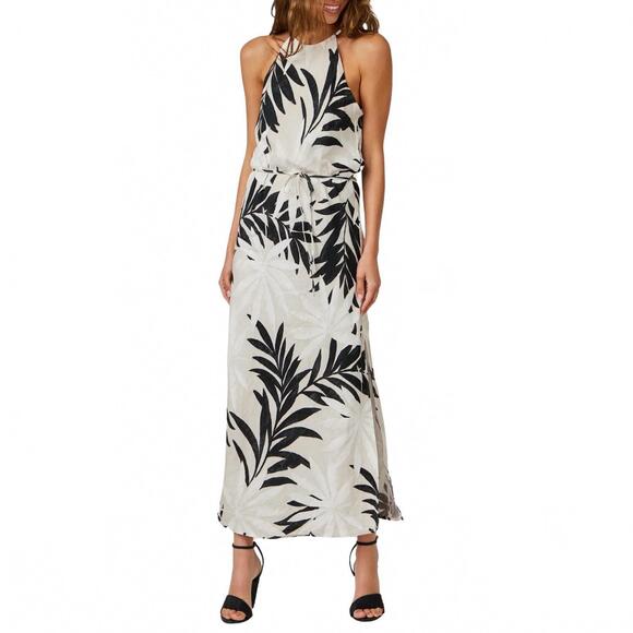 BELLA DAHL Dresses & Skirts - NEW BELLA DAHL maxi halter dress in maui palm print